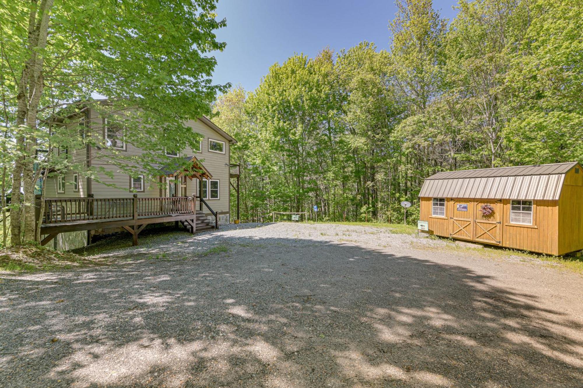 Sweeping Smoky Mountains Vacation Rental Whittier エクステリア 写真