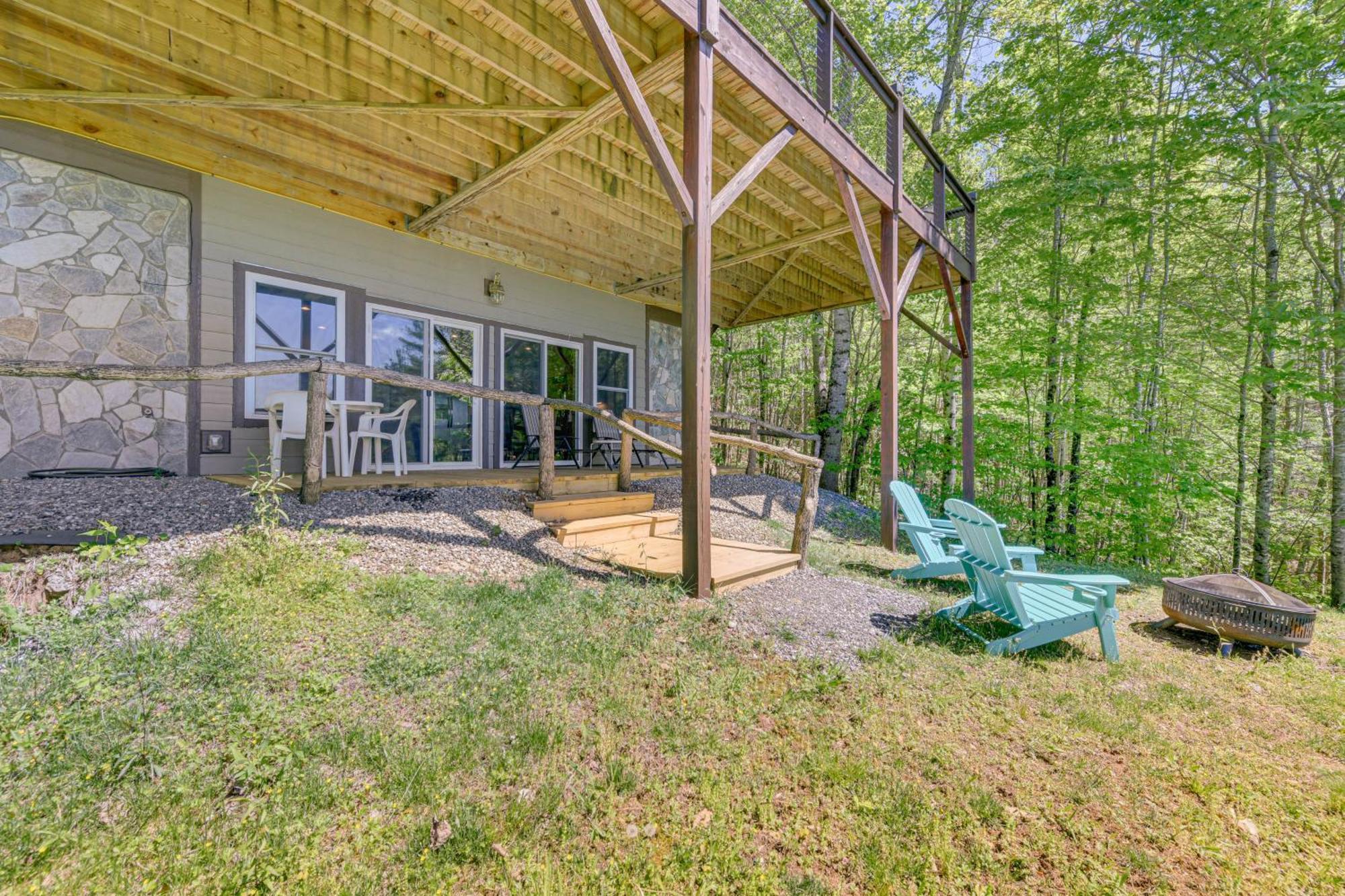 Sweeping Smoky Mountains Vacation Rental Whittier エクステリア 写真