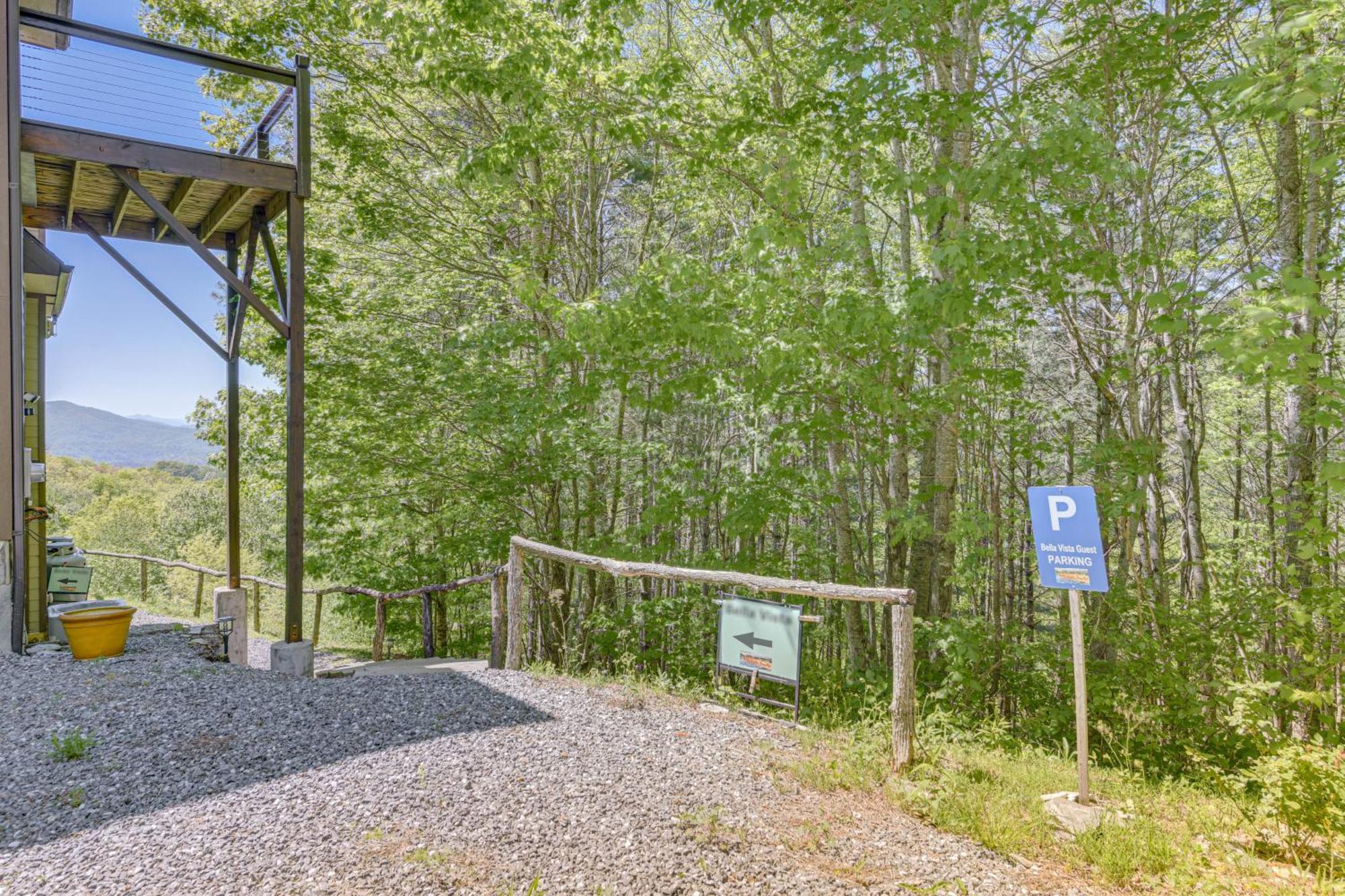 Sweeping Smoky Mountains Vacation Rental Whittier エクステリア 写真
